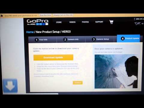 How to Update your GoPro HERO3