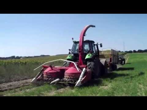 Kukurydza na kiszonkę 2k16 ~ 2x Deutz Fahr, Case IH, Polmot ~ HIT