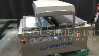 Model C-500 Stainless Steel USDA Semi-Auto Dual Station Vacuum