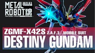 【文句なし！】METAL ROBOT魂[SIDE MS] デスティニーガンダム / METAL ROBOT SPIRITS　DESTINY GUNDAM Review
