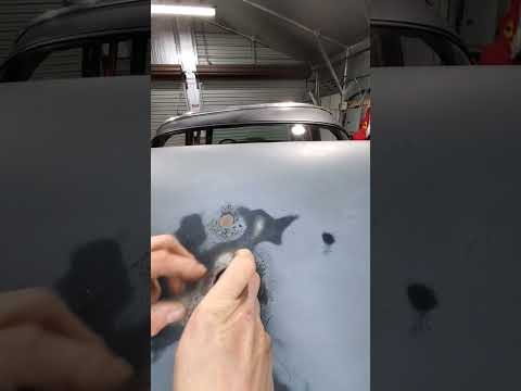 55-57 GM Trunk Lid Lock Install #gm #chevy #trunk #lock