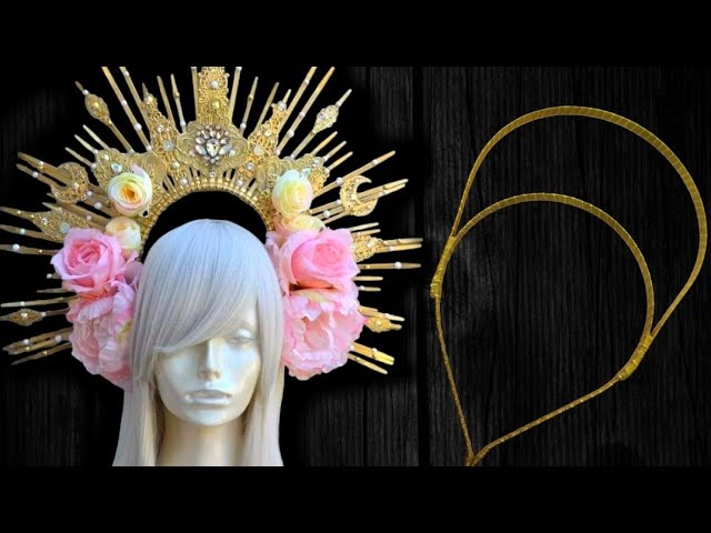 Vídeo relacionado con HYRKOTW 2 diademas de Halloween: diadema de ángel blanco y diadema de ángel negro, diademas de corona de ángel con halo de ángel para carnavales, fiestas temáticas de Halloween, bodas y cosplay.