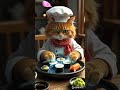 Watch This Cute Orange Tabby Cat Make Sushi Like A Japanese Master Chef Cat Cutecat Sushi