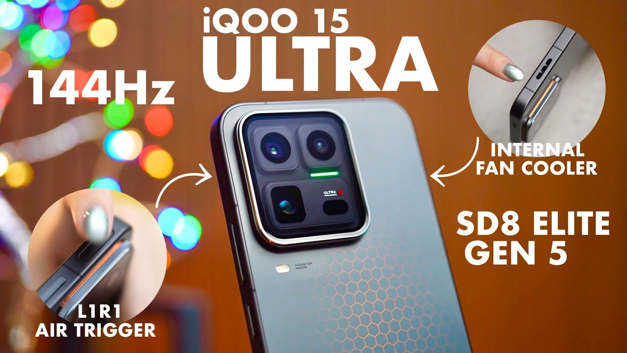 14jtan.. HAPE GAMING IDAMAN.. IQOO 15 ULTRA Review