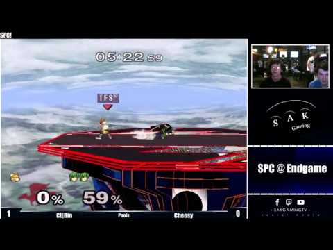 SPC 1 Pools - CL|Bin (Fox) vs Cheesy (Marth)