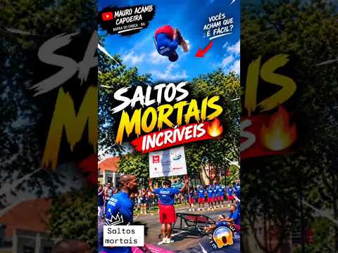 saltos mortais incríveis! 🤩🔥