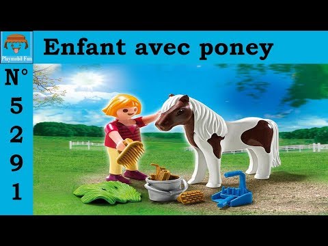 Enfant avec poney - Playmobil 5291