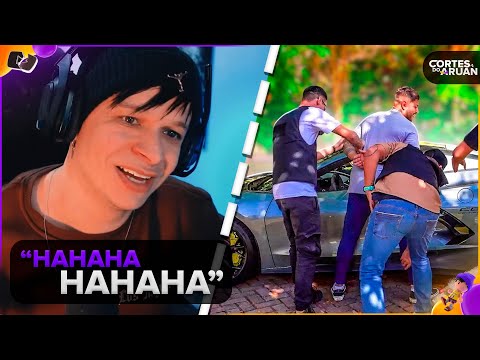 ARUAN REAGE: ELE DESCOBRIU TUDO E VEIO EM CASA BUSCAR O CORVETE (THIAGO REIS) - Cortes do Aruan