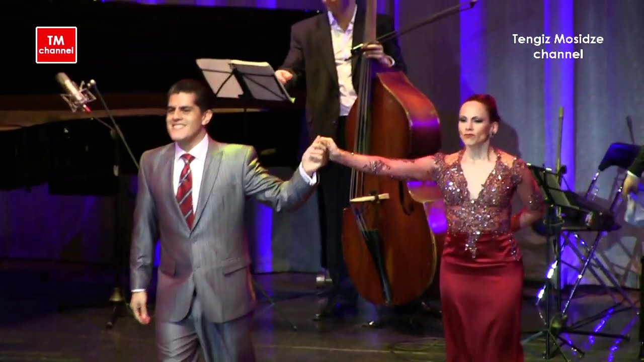 Tango "Nochero Soy". Dance Sabrina and Ruben Veliz with "Solo Tango" orchestra. Танго.