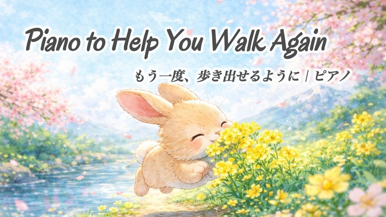 【癒しのエネルギー】もう一度、歩き出せるように｜Piano to Help You Move Forward Again