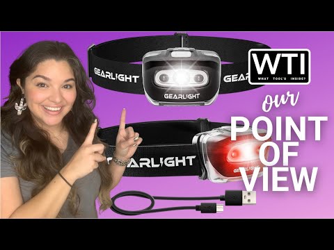 GearLight Rechargeable Headlamps - WTI product video review