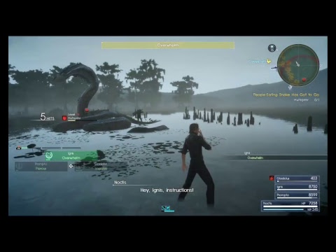 FFXV again pt99 ch 15 hunts and legends