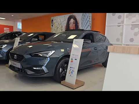 SEAT Leon FR e-HYBRID in Fiord Blue – Full Walkaround & Details