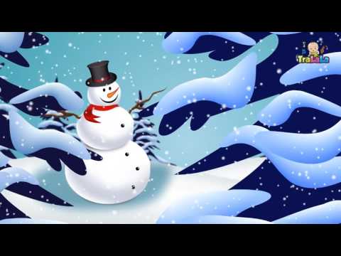 Omulețul de zăpadă   Cântece de iarnă pentru copii   TraLaLa