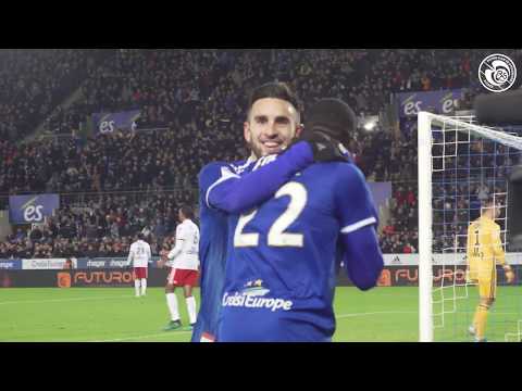 Racing-Olympique Lyonnais : le but de Fofana vu du Bord Terrain