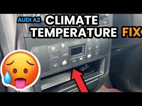 Fixing the climate control issue in my Audi A2 TDI (not blowing cold air!)