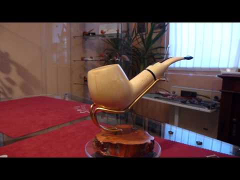 Pipa in limone half bent freehand - www.paronellipipe.it