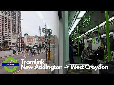 Tramlink Full Journey (New Addington - West Croydon)