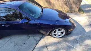 LS6-Powered 1987 Porsche 944 Turbo Start Up and Walkaround