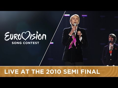 Malcolm Lincoln - Siren (LIVE) | Estonia 🇪🇪 | First Semi-Final | Eurovision 2010