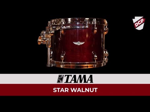 Tama Star Walnut 5pc Drum Set Dark Mocha Walnut