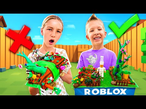 Grow a Garden In Real Life with 3D POOP Crafting Fun !!