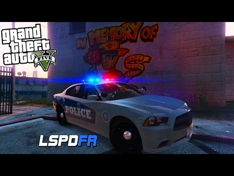 GTA 5 LSPDFR - Police Car Stolen