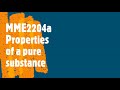 Thermodynamics: Pure Substance Properties and T-V Diagram Explained