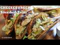 Smashed Cheeseburger Tacos Big Mac Style