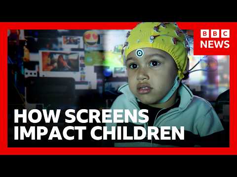 What screens really do to your child’s brain development | BBC News