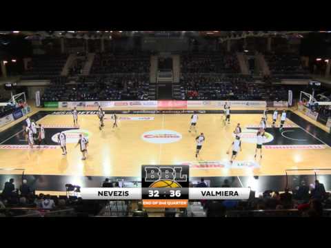 BBL: "Nevėžis" - "Valmiera-Ordo" 2015-11-11 highlights