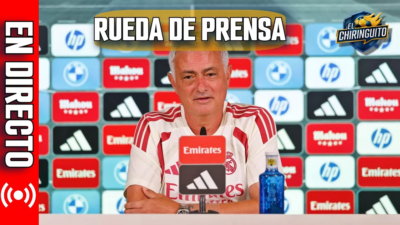 🚨 ¡MOURINHO, EN DIRECTO! Rueda de prensa previa al ATLETI-REAL MADRID.