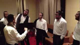 חזרה של מקהלת שירה להאס"ק 26