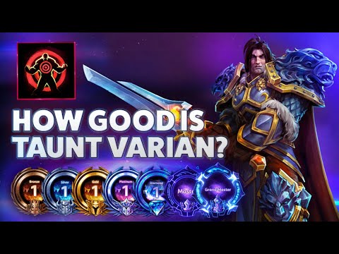 Varian Taunt - HOW GOOD IS TAUNT VARIAN? - B2GM Season 6(Masters)