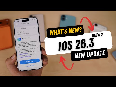 iOS 26.3 beta 2 Released | What's New?