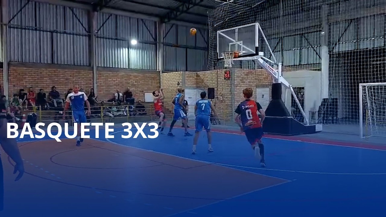 Equipe de Rio do Sul é 3ª em etapa do circuito estadual de Basquete 3×3