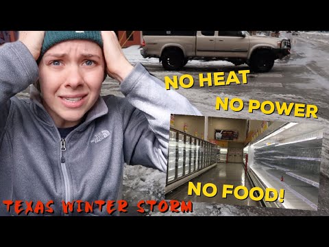 FREEZING TEMPERATURES, NO HEAT! | Texas Winter Storm 2021