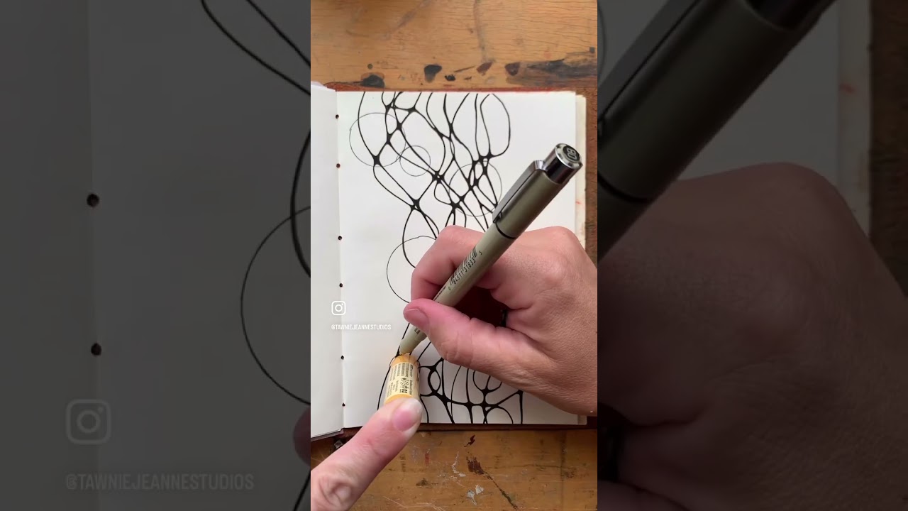 Neurographic Art Tutorial  #neurographicart #drawing #arttherapy #artastherapy #mentalhealth