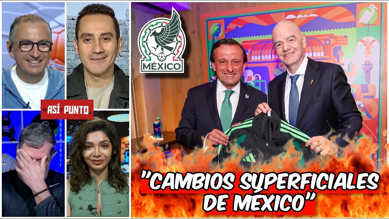 MÉXICO con MUCHA INSEGURIDAD de CARA al MUNDIAL 2026. MIKEL ARRIOLA VENDE HUMO | Es Así y Punto