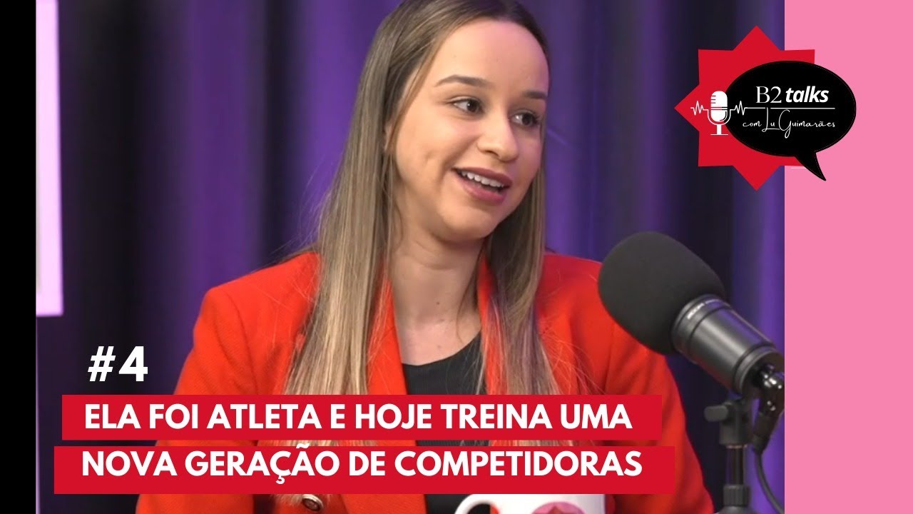 Ela foi atleta e hoje treina uma nova geração de competidoras - Com Aninha Borelly