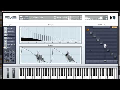 Frequency Modulation (FM) Synthesis in FM8