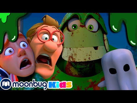 Night Time Terrors - ZOMBIE ATTACK - Arpo Gets REVENGE!!! - ARPO | Spooky Halloween Stories For Kids