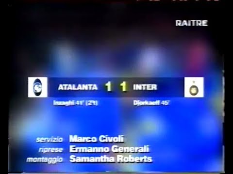 1996-97 (4a - 29-09-1996) Atalanta-INTER 1-1 [Djorkaeff,F.Inzaghi] Servizio D.S.Rai3