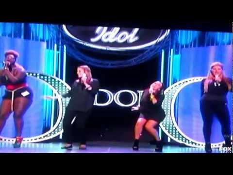 Zoanette Johnson & 2 Snaps Group on Idol, Girls Night Hollywood 2/13