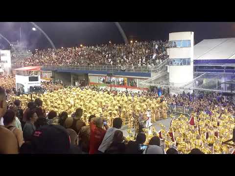 Dragões da Real 2018 - Desfile - Bateria