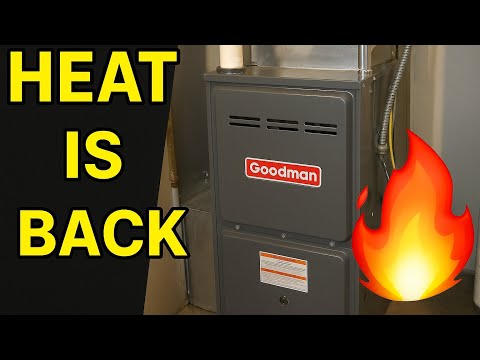 GOODMAN Furnace Not Heating? 🔥 EASY FIX to Get Your Heat Back FAST! (Step-By-Step)