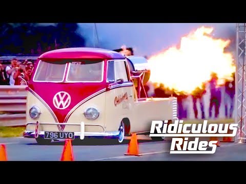 The Jet-Powered VW Camper Van | RIDICULOUS RIDES