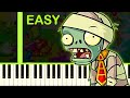 Plants Vs. Zombies 2: Modern Day: Mid-Wave B - EASY Piano Tutorial - The Green Notes Plants Vs. Zombies 2: Modern Day: Mid-Wave B - EASY Piano Tutorial