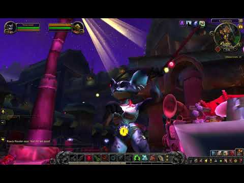 World of Warcraft Vulpera  Disco dancing