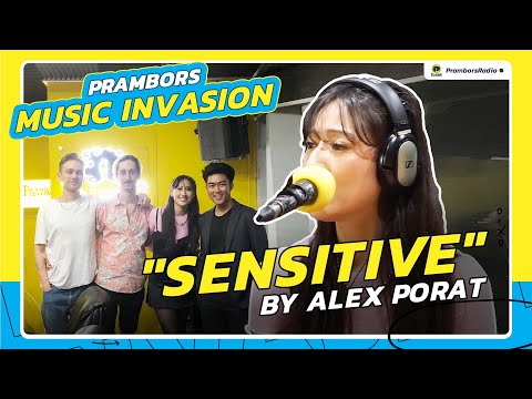 ALEX PORAT SANG RATU COVER NYANYIIN "SENSITIVE" DI STUDIO PRAMBORS